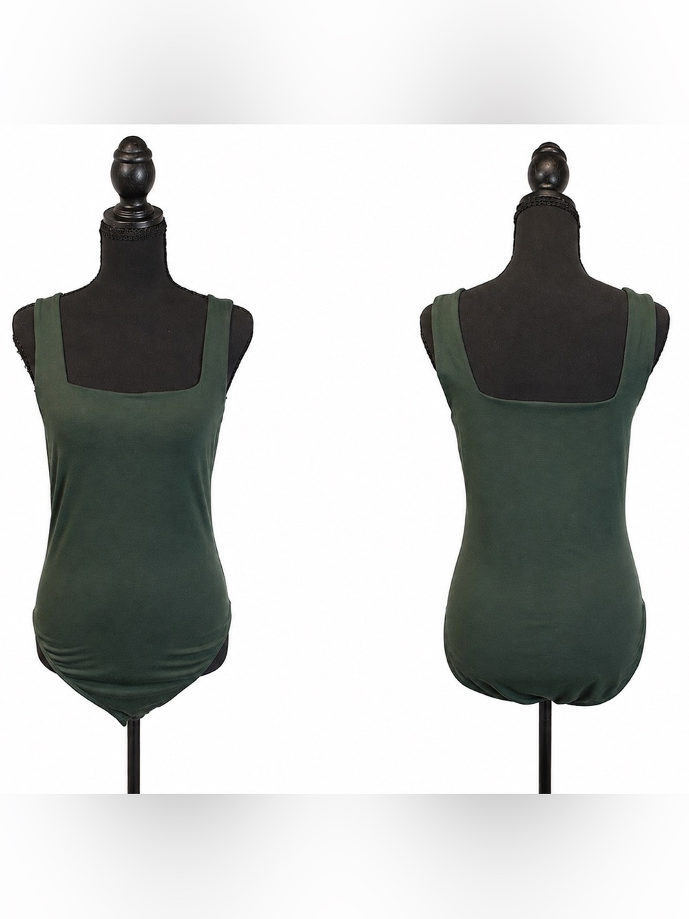 💚 Old Navy Hunter Green Bodysuit – Size Large | Cute & Comfy